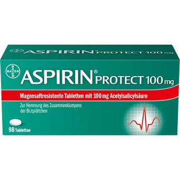 ASPIRIN Protect 100 mg magensaftres.Tabletten