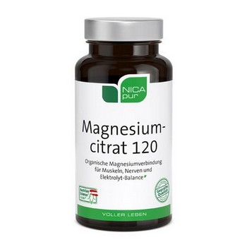 NICAPUR Magnesiumcitrat 120 Kapseln