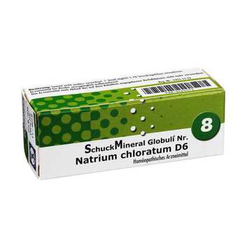 SCHUCKMINERAL Globuli 8 Natrium chloratum D6