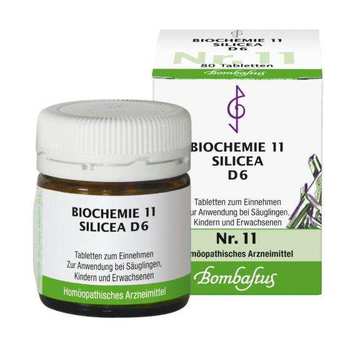 BIOCHEMIE 11 Silicea D 6 Tabletten