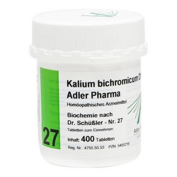 BIOCHEMIE Adler 27 Kalium bichrom D 12 Tabletten