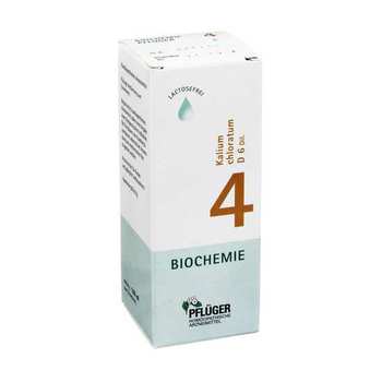 BIOCHEMIE Pflüger 4 Kalium chloratum D 6 Tropfen