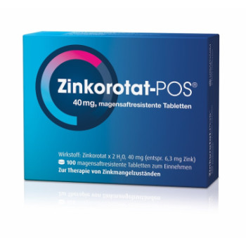 ZINKOROTAT POS magensaftresistente Tabletten