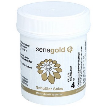 Schüssler Salz Nr. 4 Kalium chloratum D 6 (BIOCHEMIE Senagold) Tabletten