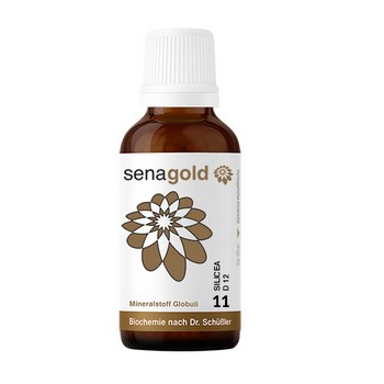 BIOCHEMIE Senagold 11 Silicea D 12 Globuli
