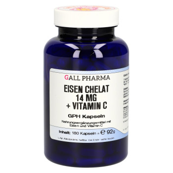 EISEN CHELAT 14 mg+Vitamin C GPH Kapseln