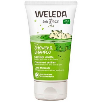 WELEDA Kids 2in1 Shower & Shampoo spritzig.Limette