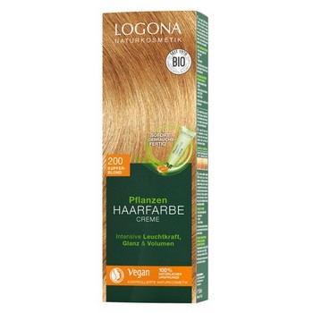 PFLANZEN HAARFARBE Creme 200 kupferblond