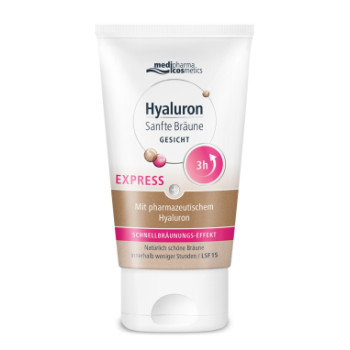 HYALURON SANFTE Bräune Express Gesicht Creme