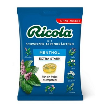 RICOLA o.Z.Beutel Menthol extra stark Bonbons