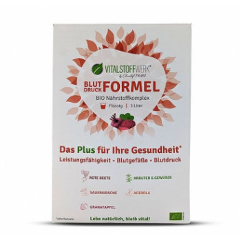 VITALSTOFFWERK Blutdruck-Formel flüssig Bag-in Box