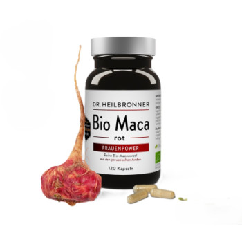 DR.HEILBRONNER Bio Maca rot Kapseln