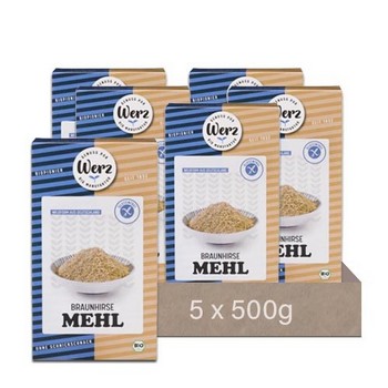 Werz Braunhirse gemahlen